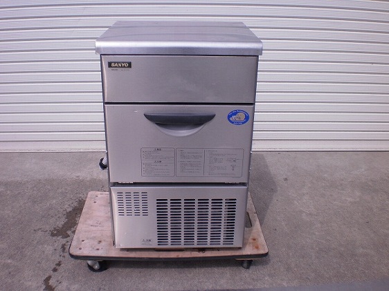 □サンヨー 製氷機 SIM-S38 40キロ│厨房家